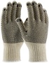 RADNOR™ Brown And Black Large Cotton/Polyester General Purpose Gloves Knit Wrist