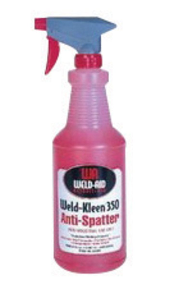 Airgas WAP007089 WeldAid 1 Quart Spray Bottle Red WeldKleen® 350