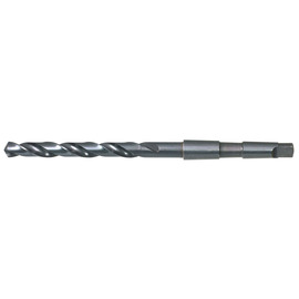 Drillco Series 1400 5/8" X 8 3/4" Black Oxide HSS Twist Drill Bit With NO 2 Morse Taper Shank And 4 7/8" Spiral Flute