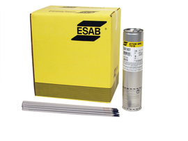 ESAB Stick Electrodes on white background