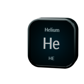 UHP (Ultra High Purity) Grade Helium, Size 150 High Pressure Aluminum, CGA 580
