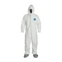 DuPont™ 3X White Tyvek® 400 Disposable Attached Hood And Boots Coveralls