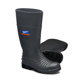 Blundstone Size 10 Grey #028 PVC/Nitrile Steel Toe Waterproof Work Boots