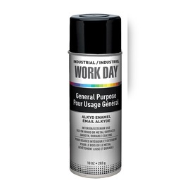 Krylon® 10 Ounce Aerosol Can Gloss Black Industrial Work Day™ Spray Paint