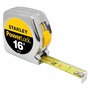 Stanley® PowerLock® 3/4" X 16' Chrome Tape Measure With Corrosion-Resistant End Hook