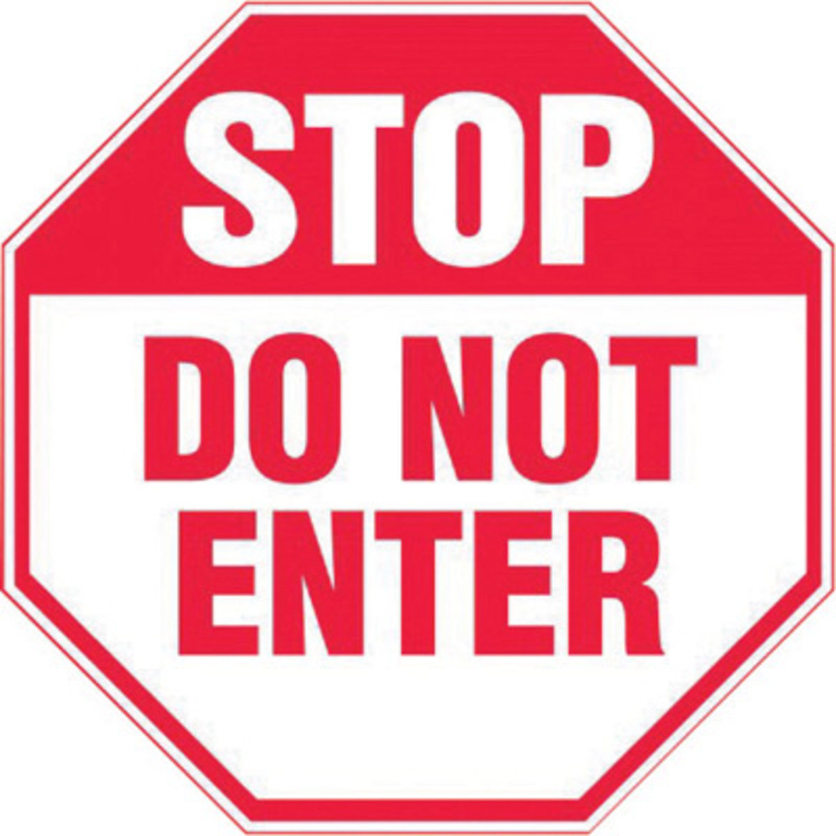 Stop Do Not Enter Image