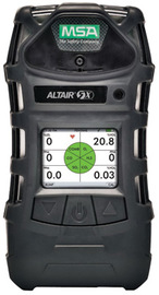 MSA ALTAIR® 5X Portable Combustible Gas, Oxygen, Carbon Monoxide And Hydrogen Sulfide Multi Gas Monitor With Monochrome Display