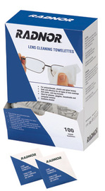 picture of cut Lens Cleaning Wipes