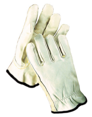 Radnor® 2X Natural Cowhide Unlined Driver Gloves