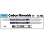 Gastec™ Glass Carbon Monoxide Passive Dosimeter Tube, Pale Yellow To Brown Color Change