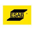 ESAB logo on yellow