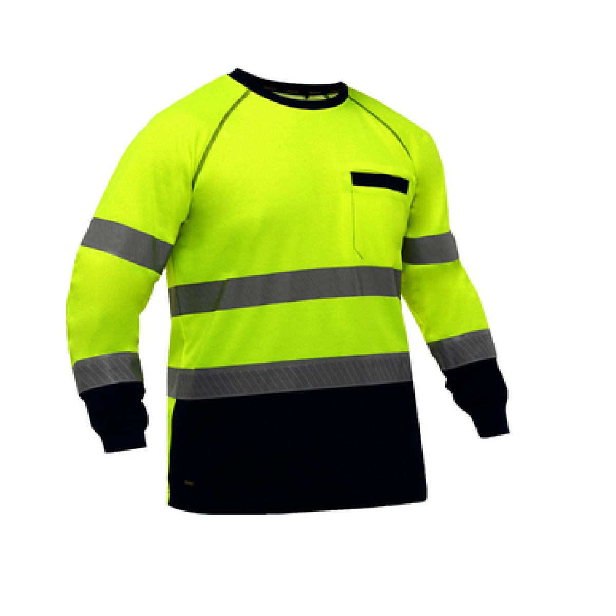 Airgas PIP313M6118TYNXL Protective Industrial Products X-Large Hi-Vis  Yellow Bisley® Fresche® Lightweight Cotton/Polyester Long Sleeve Shirt With  Cotton Backing And Chest Pocket
