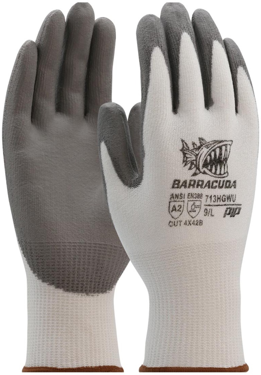 Cut-Resistant Gloves with Polyurethane Coating