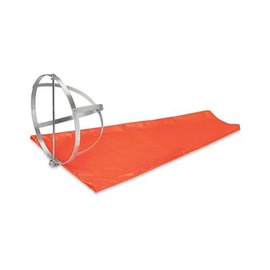 Cortina Safety Products 36" X 14" X 14" Orange Vinyl Windsock