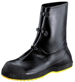 PQ Footwear X-Large Black Servus® PVC Plain Toe Waterproof Overboot With Anti Slip Sole