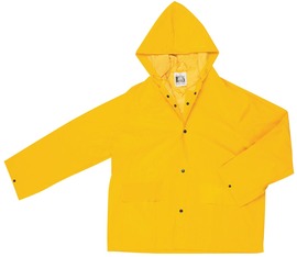 MCR Safety Large Yellow Classic .35 mm PVC And Polyester Jacket