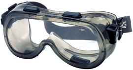 MCR Safety 24 Series Indirect Vent Safety Goggles With Gray Frame And Clear Uncoated Lens