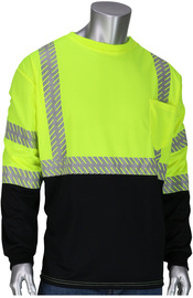 Protective Industrial Products X-Large Hi-Viz Yellow Mesh/Polyester Shirt