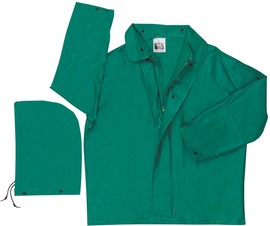 MCR Safety Large Green Dominator .42 mm Polyester And PVC Jacket