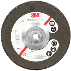 3M™ 7" 36 Grit Type 29 Flap Disc