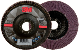 3M™ 5" X 7/8" 60+ Grit Type 29 Flap Disc