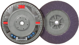 3M™ 7" 80+ Grit Type 27 Flap Disc