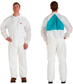 3M™ 4X White SMS Disposable Coveralls