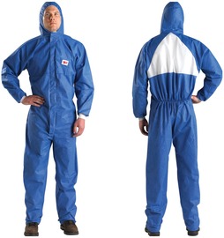 3M™ 3X Blue SMS Disposable Flame Resistant Coveralls