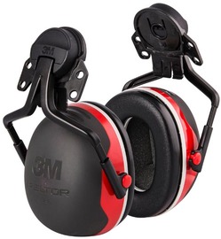 3M™ Peltor™ X3Black Cap Mount Earmuffs