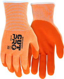 MCR Safety® Large CutPro® 13 Gauge High Performance Polyethylene Cut Resistant Gloves With Nitrile Coated Palm And Fingertips