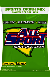 All Sport 1.53 Pound Lemon Lime Flavor Electrolyte Powder Mix Pouch Electrolyte Drink (32 Per Case)