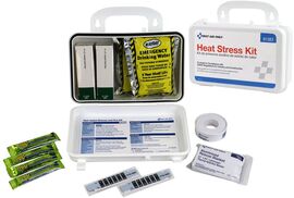 Acme-United Corporation White Plastic Portable Or Wall Mount 25 Person Heat Stress First Aid Kit