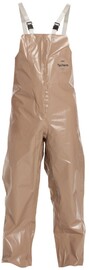 DuPont™ Large Tan Tychem® 5000 18 mil Chemical Protective Bib Pants/Overalls