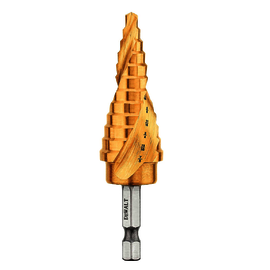 DEWALT® 3/16" X 7/8" Gold Metal Step Drill Bit