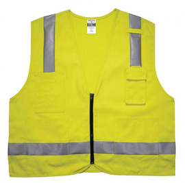 Ergodyne Small/Medium Green GloWear® 8262FRZ Westex by Milliken DH Vest