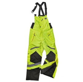 Ergodyne Medium Green GloWear® 8928 300D Oxford Polyester/Polyurethane Bib