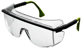 Honeywell Uvex Avatar™ Plus Dielectric Cool Gray And Green Safety Glasses With Clear Ultra-dura® Uvextreme® Anti-Fog Lens