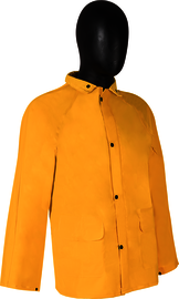 Liberty Safety 3XL Yellow DURAWEAR™ .35 mm Polyester And PVC Rain Jacket