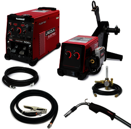 Lincoln Electric® Flextec® 500X 3 Phase CC/CV Multi-Process Welder With 460 - 575 Input Voltage And Flex Feed® 74HT One-Pak®