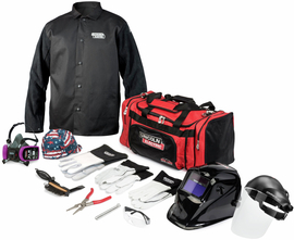 Lincoln Electric® Ready-Pak® X-Large Black And Red Varied Welding Gear Ready-Pak