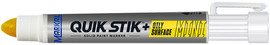 Markal® Quik Stik® Yellow 8 Broad Bullet Solid Paint Marker