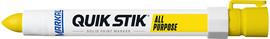 Markal® Quik Stik® Yellow 13 Broad Bullet Solid Paint Marker