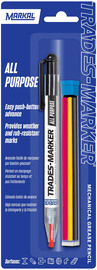 Markal® Trades-Marker® Red, Yellow, White And Orange 3 Variable General Purpose Marker