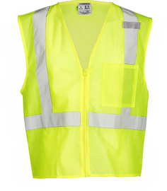 Kishigo Large Hi-Viz Yellow Kishigo Polyester Vest