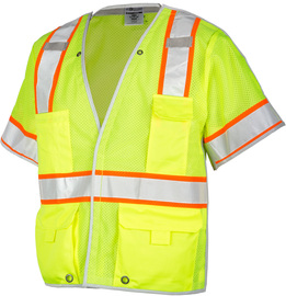 Kishigo X-Large Hi-Viz Yellow Kishigo Polyester Vest