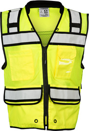 Kishigo Small Yellow Kishigo Polyester Vest