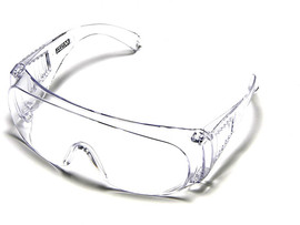 MSA Rx Overglasses Clear Safety Glasses With Clear Lens