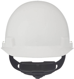 MSA White SmoothDome® Polyethylene Cap Style Hard Hat With Ratchet/4 Point Ratchet Suspension