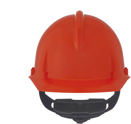 MSA Orange Topgard® Hard Hat Cap Style Polycarbonate Cap Style Hard Hat With Ratchet Suspension