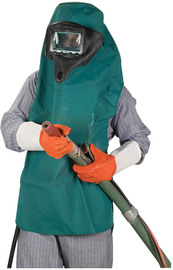 MSA Medium Hypalon® Abrasi-Blast™ Supplied Air Respirator Assembly